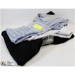 LOT OF ASSORTED SIZES AND DESIGNER SHIRTS