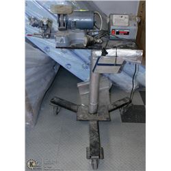 PAIR OF INDUSTRIAL DRILL SHARPENERS ON ROLLING