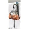 Image 2 : RUSTIC WALL MOUNT 3 COPPER COWBELL WIND CHIME