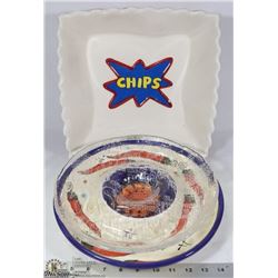 3PC LARGE PLATTER FOR CHIPS/DIPS