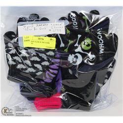 6PK KIDS GLOW IN THE DARK GLOVES.