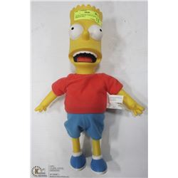2000 PLAYMATES TOYS 15" H BART SIMPSON DOLL,