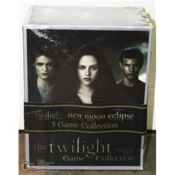 NEW THE TWILIGHT SAGA 3 GAME COLLECTION