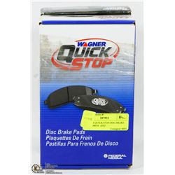 WAGNER QUICK STOP DISC BRAKE PADS ZD465A  AND