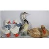 Image 1 : BOX OF 4 GEESE.