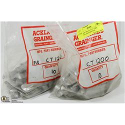 2 BAGS OF HEAVY DUTY TIRE WEIGHTS . EACH BAG HAS