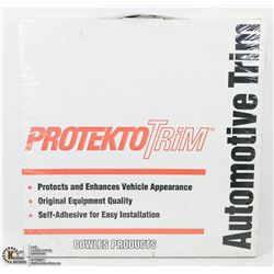 NEW 716" HALF CIRCLE MOLDING 50' KIT BLACK