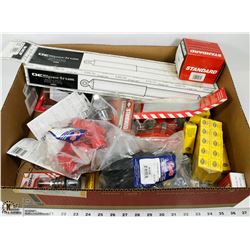 LARGE FLAT WITH NEW AUTOMOTIVE PARTS INCL