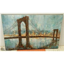 GOLDEN GATE BRIDGE CANVAS PICTURE 36"X24"