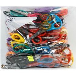 BAG OF ASSORTED SCISSORS