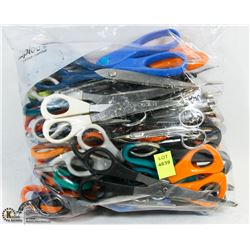BAG OF ASSORTED SCISSORS