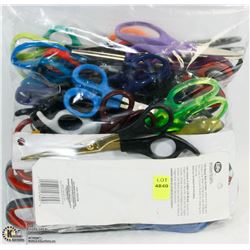 BAG OF ASSORTED SCISSORS