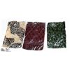Image 1 : PACK OF 3 FASHION SCARVES