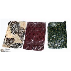 PACK OF 3 FASHION SCARVES