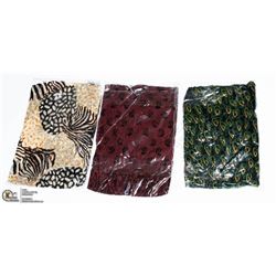 PACK OF 3 FASHION SCARVES
