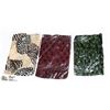 Image 1 : PACK OF 3 FASHION SCARVES