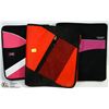 Image 1 : LOT OF 3 ZIPPERED BINDERS