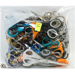 BAG OF ASSORTED SCISSORS