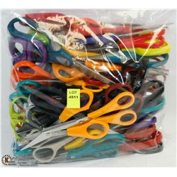 BAG OF ASSORTED SCISSORS