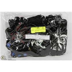 12 PACK OF YOUTH/ADULT GLOW IN THE DARK GLOVES