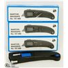Image 1 : LOT OF 3 MARTOR MAXISAFE UTILITY KNIVES