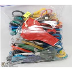 BAG OF ASSORTED SCISSORS