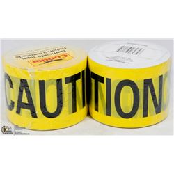 2 ROLLS OF CONDOR BARRICADE TAPE