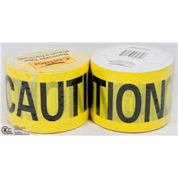 2 ROLLS OF CONDOR BARRICADE TAPE