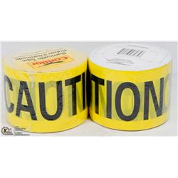 2 ROLLS OF CONDOR BARRICADE TAPE