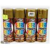 Image 1 : LOT OF 4 AERVOE RUST PROOFING PAINT 340GRAMS EACH
