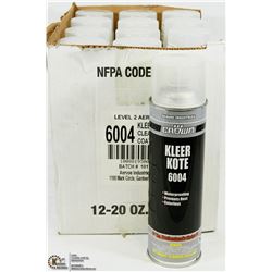 CASE OF 12 AERVOE INDUSTRIES CROWN KLEER KOTE 6004