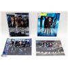 Image 1 : LOT OF 4 CSI SIGNED CAST PHOTOS
