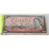 Image 1 : CANADIAN 2 DOLLAR BILL 1954