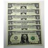 Image 1 : #1 - LOT OF 6 CONSECUTIVE  S/N  US $1 BILLS