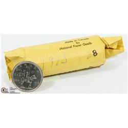 ROLL OF 1973 CANADIAN RCMP QUARTERS