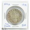 Image 1 : NEWFOUNDLAND 1918 FIFTY CENTS.