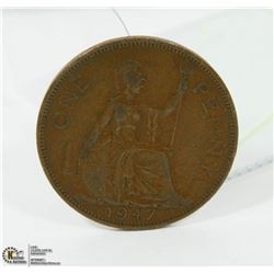 1917 HALF-PENNY