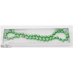 #142-SEA SHELL PEARL NECKLACE 18"