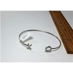 #15 - STERLING SILVER BANGLE BRACELET