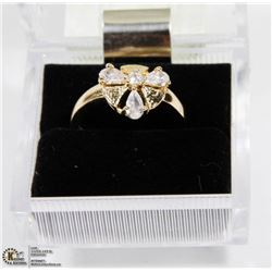 WOMAN SS VOGUE DESIGN STYLE MINI STONE RING