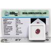 Image 1 : #57-NATURAL RED RUBY GEMSTONE 3.20CT