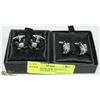 Image 1 : LOT OF 2 MENS NEW ASSORTED SPORT CUFFLINKS INCL