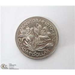 MANITOBA CENTENNIAL $1 COIN