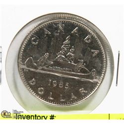 1985 CANADIAN DOLLAR COIN.