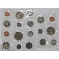 LOT OF 3 RCM 1968 PROOF LIKE SETS IN PLIOFILM.