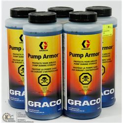 LOT OF 5 GRACO PUMP ARMORS, PROTECTS YOUR AIRLESS