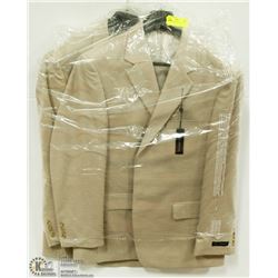 2 NEW BELLISSIMO SUIT JACKETS SIZE 44R