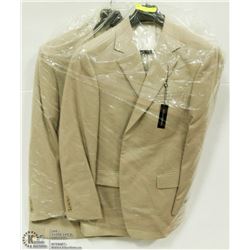 2 NEW BELLISSIMO SUIT JACKETS SIZE 42R