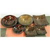 Image 1 : LARGE COLLECTION OF MOSAIC CENTERPIECE BOWLS