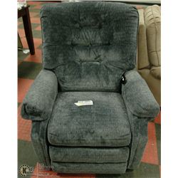 NEW SLATE COLOUR POWER LIFT RECLINER
